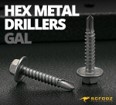 Hex Tek Screws